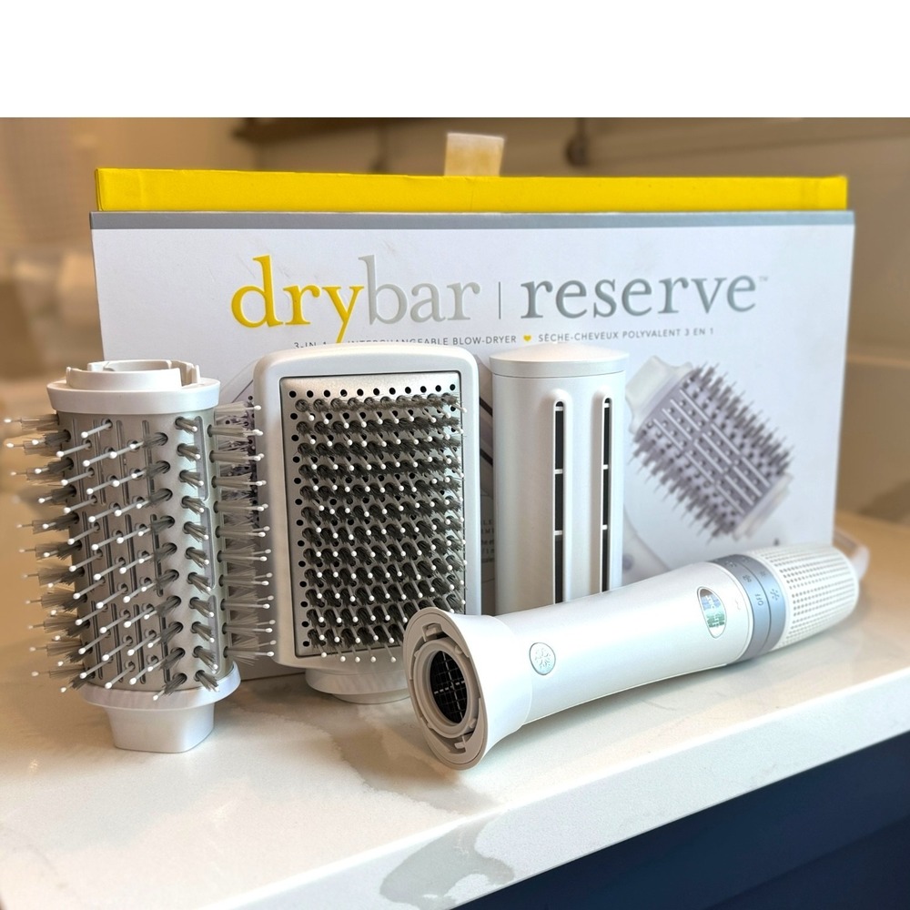 Drybar Reserve‎ 3-in-1 Interchangeable Blow Dryer Retail $349 UPC 0850028758106